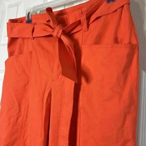 A New Day High-Rise Tapered Ankle Tie
Front Pants, Color Orange - Picture 7 of 15